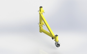 440kgs Load Capacity Powder Coated Steel Baker Style  Scaffolding Safety Accessory Outriggers with C