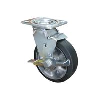 Rubber on Aluminum 6660-01-RAL-TLB Swivel top lock brake.jpg