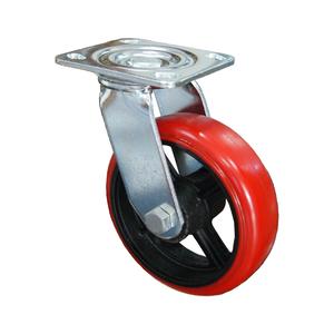 Round Pu on cast iron 6660-01-KPU Swivel