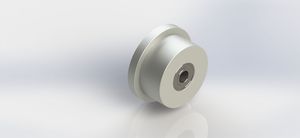 125x45mm T-Shaped Steel Rail Wheel Product Introduction