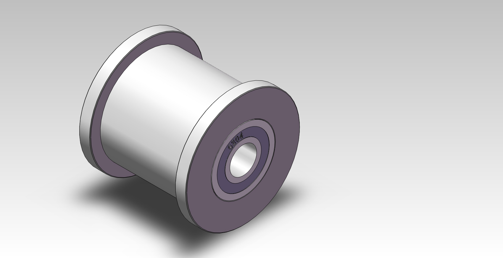 Track wheel of stereo garage-CNC-MC.Nylon Wheel