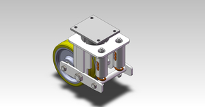 2800kgs Shock Absirber Caster