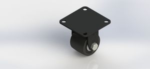 55 Series 2.5-inch New-style Low-Center-Gravity Cowboy Rigid Caster
