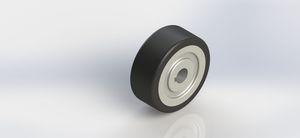 W12550-HDUB-MPAL 125x50mm Wheel