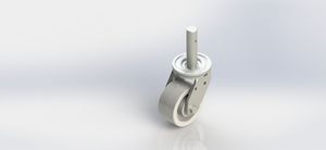 4-inch Heavy Duty Caster with Nylon Swivel
