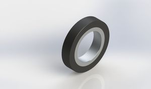 W20040-K120 200x40mm PU on Aluminum Wheel （-40℃）