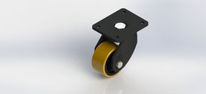 4x2 European Style Super Heavy-duty Swivel Caster