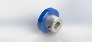 50mm Diameter Polyurethane Coated Wheel