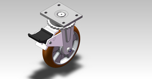 8in 650kgs Custom No Eccentricity Caster