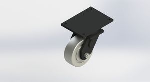 10-Ton Heavy-Duty Swivel Caster