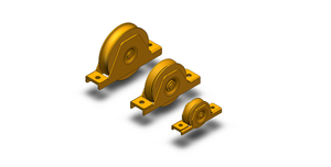 JP U -type sliding door roller wheel