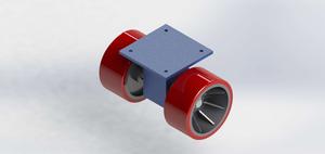 400x200mm 100000kgs Caster