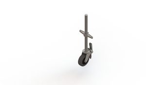 6x2 Rubber on cast iron  Scaffolding Caster