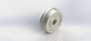 250x60mm T-Shaped Steel Rail Wheel Product Introduction