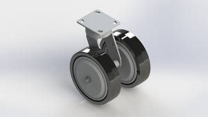 800kgs 8in Double Nylon Wheel Caster 