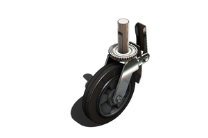 6 & 8in 350kgs Rubber Scaffolding Caster