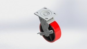 Heavy Duty Swivel Top Lock Brake Caster