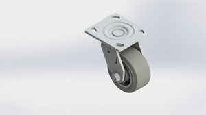 4x2 Polyurethane on Polyolefin Heavy Duty Caster(1)