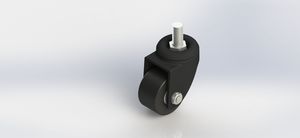 33 Series 2-inch New-style Low-Center-Gravity Cowboy Swivel Stem Caster