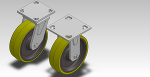 16in 7000kgs Super Heavy Duty Caster