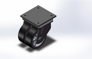 400x145mm Super Heavy Duty Caster