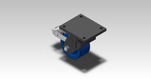 200*100mm 7000kgs Caster