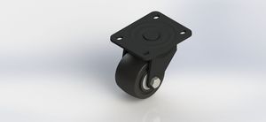 54 Series 3-inch Low Center of Gravity Welded Swivel Caster