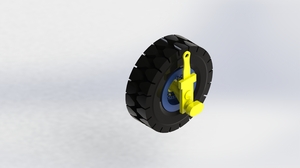 5 ton container caster lifting system Wheel