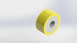 300x140mm PU Wheel