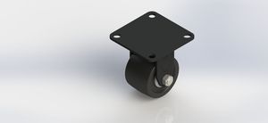 55 Series 3-inch New-style Low-Center-Gravity Cowboy Rigid Caster