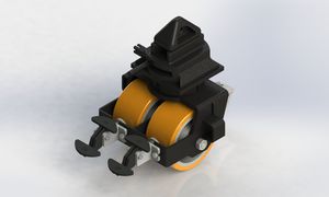 6-Inch One-Piece Caster for Containers