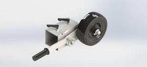 9in Football Goal Wheel System