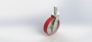 8x2  Scaffolding Caster