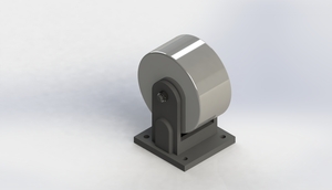 250x125mm Rigid Super Heavy Duty Caster