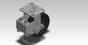 650kgs No downtime Automotive ShockAbsorption Caster