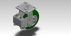 650kgs No downtime Automotive ShockAbsorption Caster