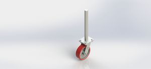 6-inch Heavy Duty Caster with PU Swivel