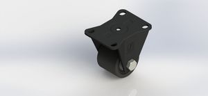 56 Series 2.5-inch American-style Low-Center-Gravity Cowboy Rigid Caster