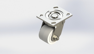 3in PTFE Stainless Steel Swivel Casters