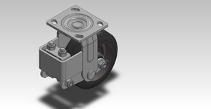 650kgs No downtime Automotive ShockAbsorption Caster