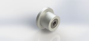75x40mm T-Shaped Steel Rail Wheel Product Introduction