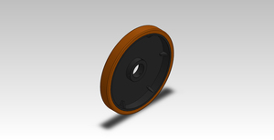 430x50mm MDI PU Wheel