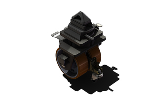10000lbs 6in Container Caster