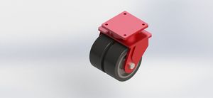 K901252-260260-DCPU 12x5in Ultra Heavy Duty Casters