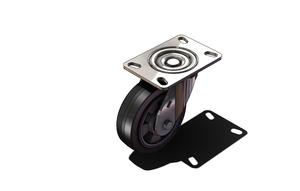 6in 700kgs Rubber On Aluminum Heavy Duty Caster