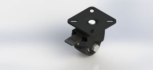55 Series 2-inch New-style Low-Center-Gravity Cowboy Brake Caster