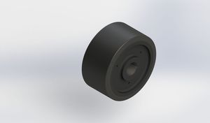 560x280mm 15-ton Ultra-heavy Duty Drive Wheel