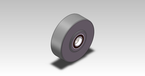 Load bearing wheel of intelligent storage system