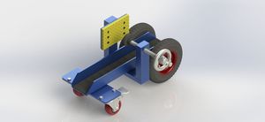 500x265mm Plywood Transport Trolley
