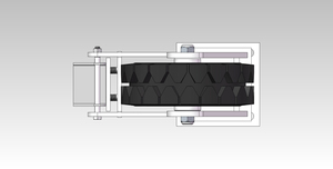 400x130mm單輪款式實心輪胎活動剎車輪3.JPG